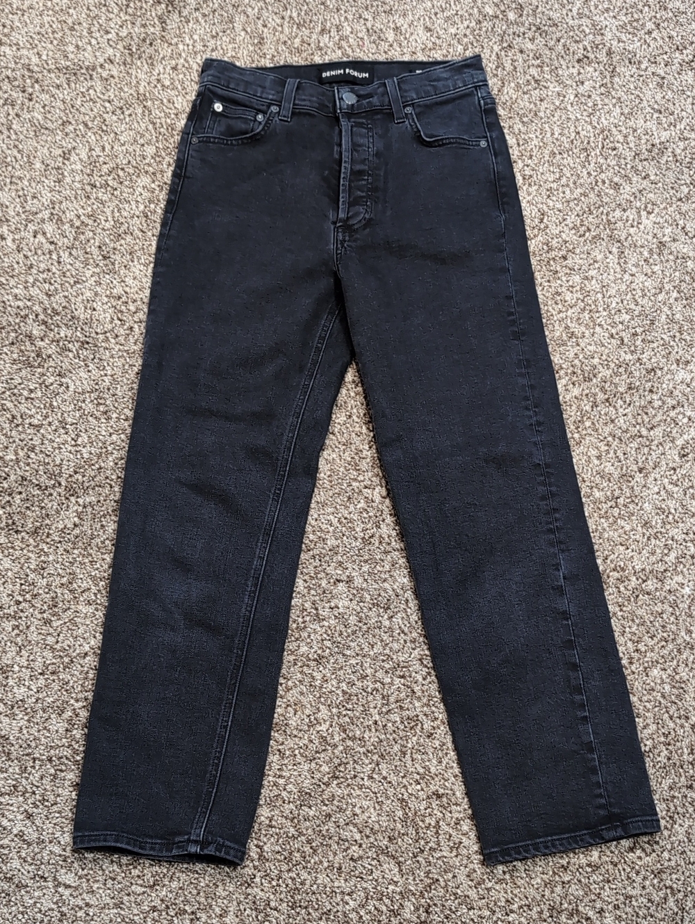 Denim Forum The Arlo High Rise Straight Size 24